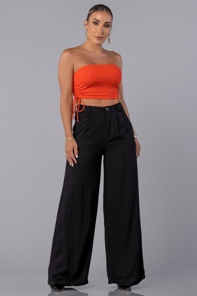 BELIZE TOP [ORANGE RED]