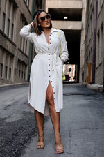 MAYBEL DRESS [OATMEAL]