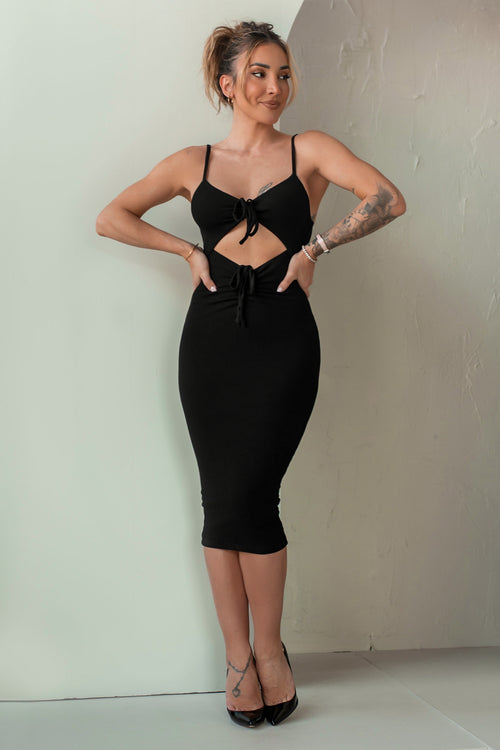 DINA DRESS 2.0 [BLACK]