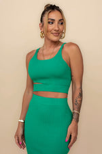 LAKEN TOP [GREEN]