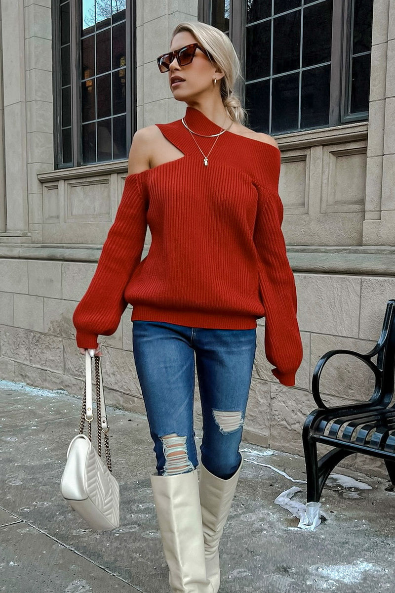 CHRISTINA SWEATER [CLAY]