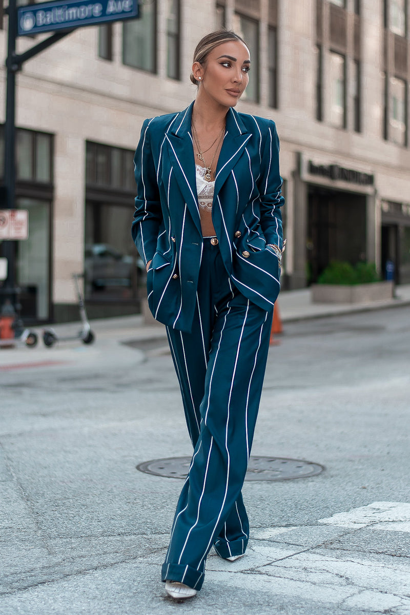 ELLERIE BLAZER [NAVY]