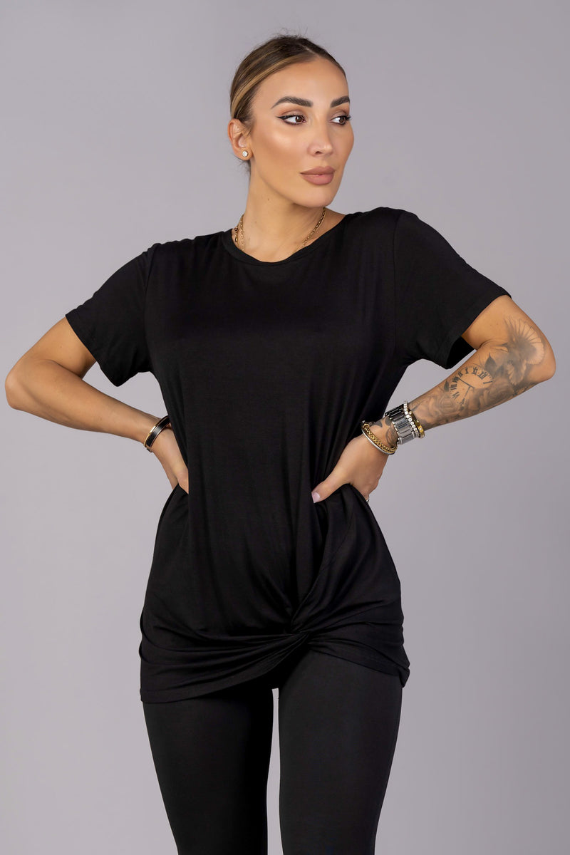ROZ TOP [BLACK]