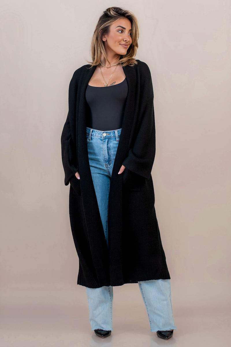 CHARLOTTE ROBE [BLACK]