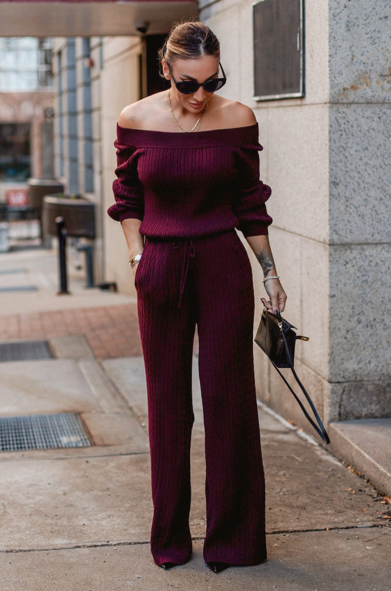 JANIE JUMPSUIT [WINE]