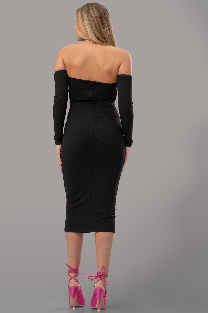 SHAKIRA DRESS [BLACK]