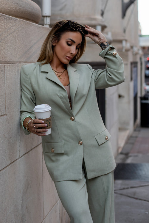 HARMONY BLAZER [SAGE]