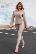 LIZZY TOP [TAUPE]