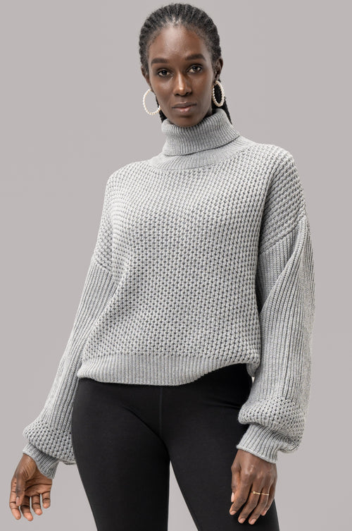 GWEN SWEATER [GREY]