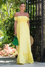 NOELLE DRESS [YELLOW]