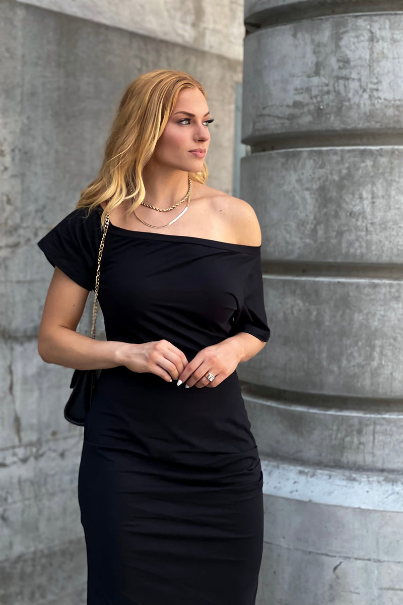 COURTNEY DRESS [BLACK]