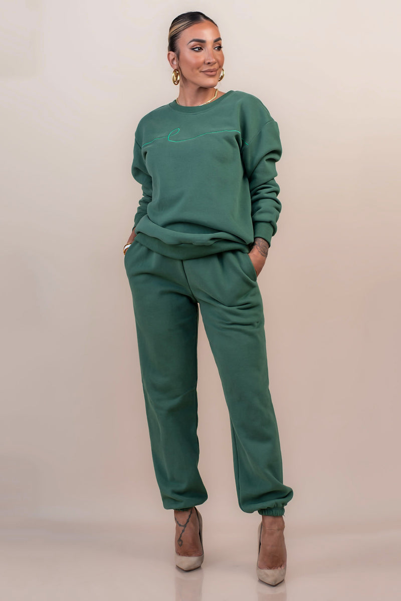KAI CREWNECK [GREEN]