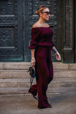 JANIE JUMPSUIT [WINE]