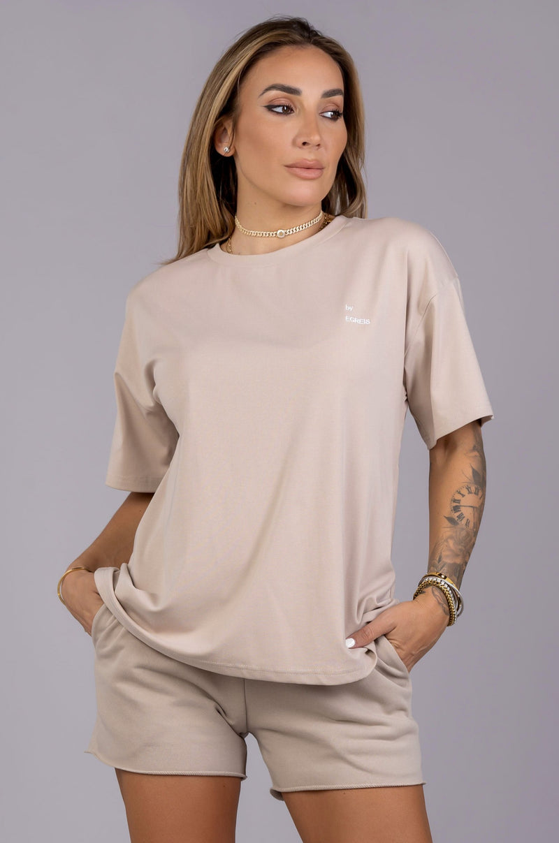 BYE DAD TEE [BEIGE]