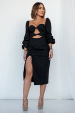 SAMAR DRESS [BLACK]