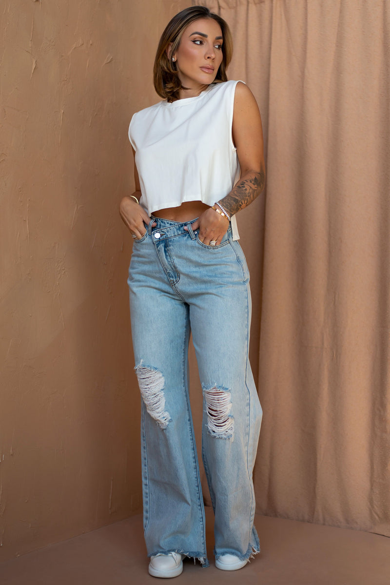 RIANNE TANK [WHITE]