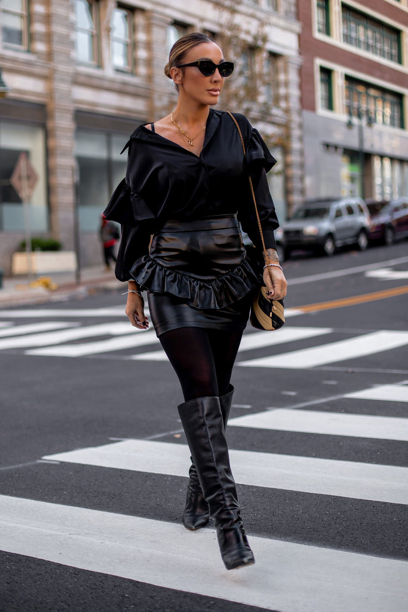 TORRI TOP [BLACK]