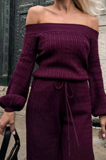 JANIE JUMPSUIT [WINE]