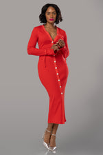 ANYA DRESS [RED]