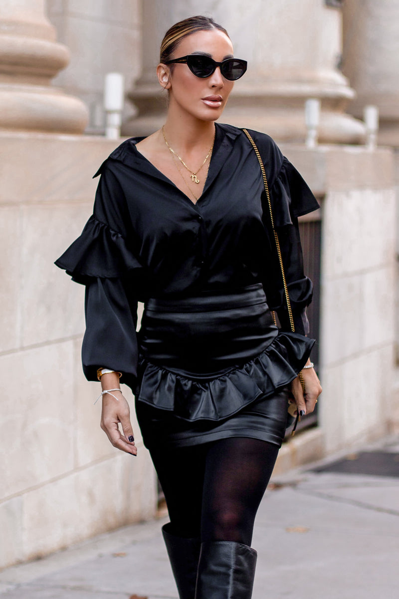 TORRI TOP [BLACK]