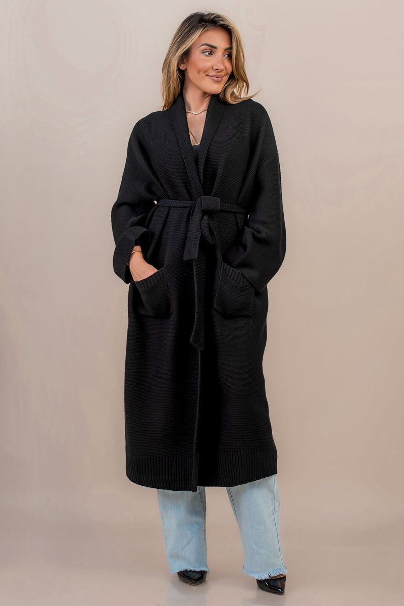 CHARLOTTE ROBE [BLACK]