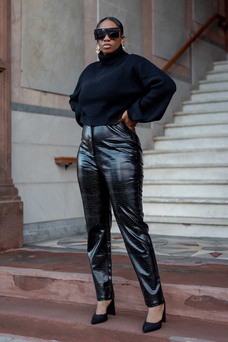 HALEY PANTS [BLACK]