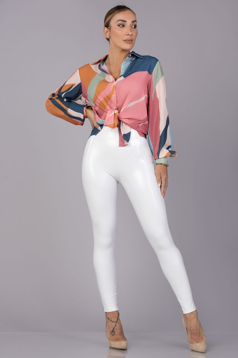 JENESSA LEGGINGS [WHITE]