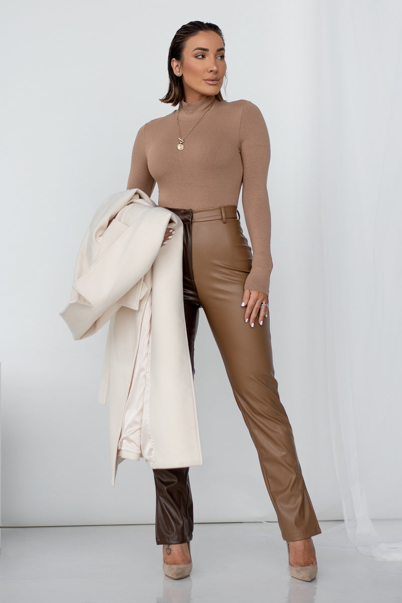CHIMERE BODYSUIT [TAN]