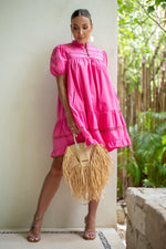 LETICIA DRESS [HOT PINK]
