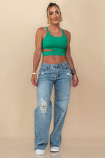 LAKEN TOP [GREEN]