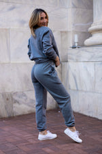 KAI JOGGERS [DARK HEATHER GRAY]