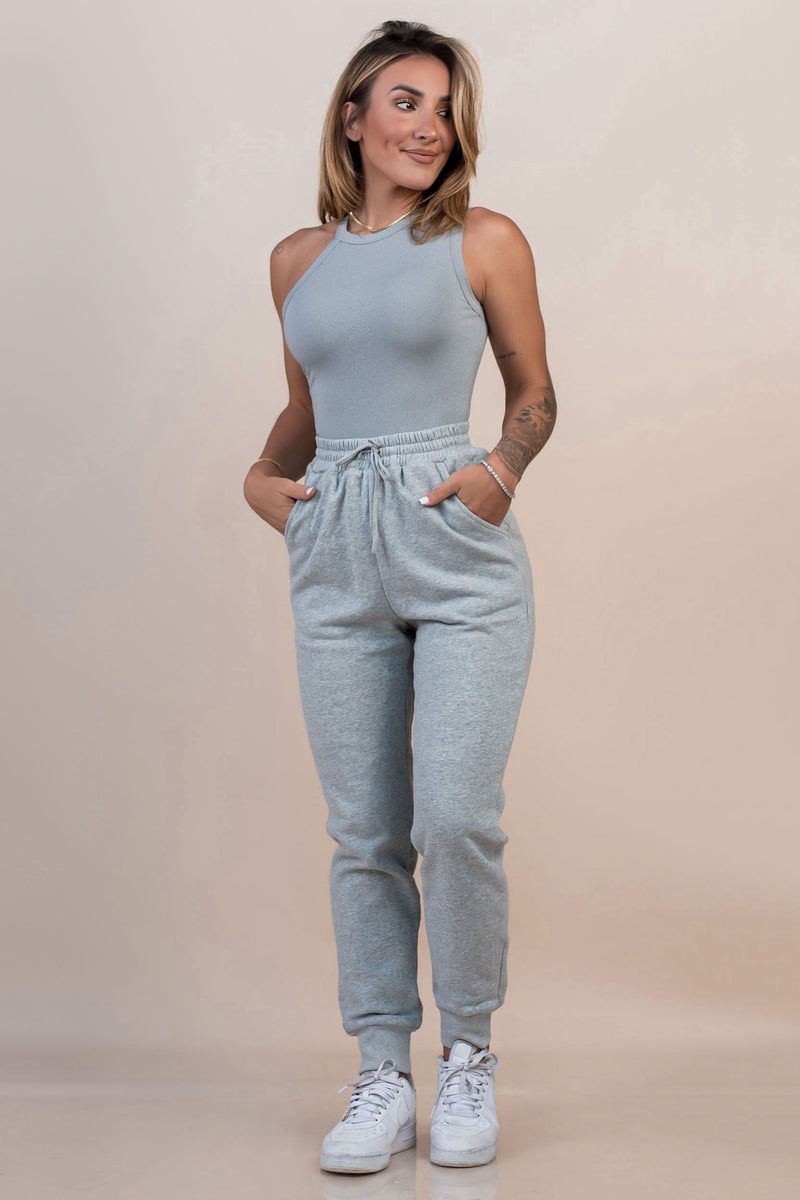 LUIZA BODYSUIT [GRAY]