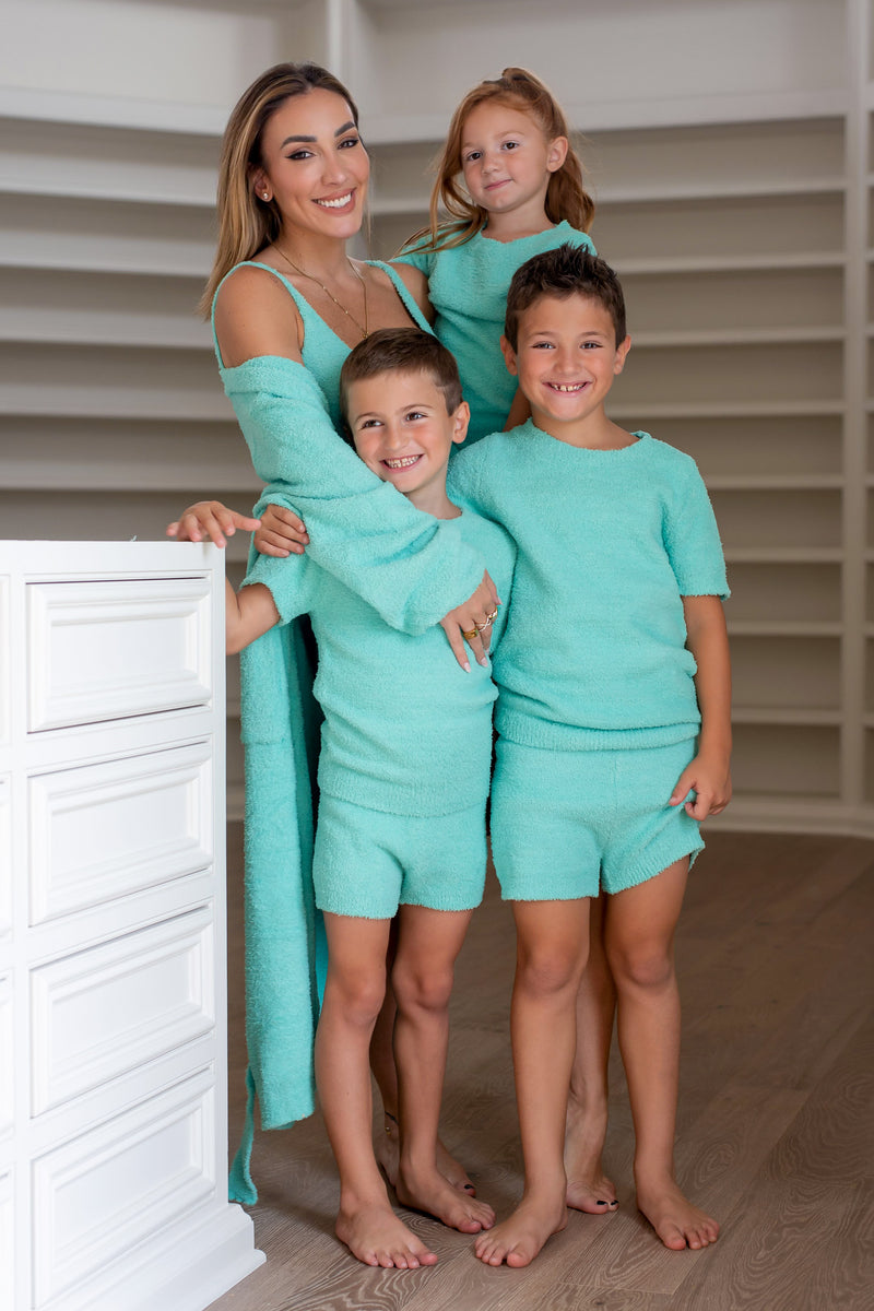 COZ'E LONG ROBE [TURQUOISE]