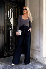 MAYRA BODYSUIT [CHARCOAL]