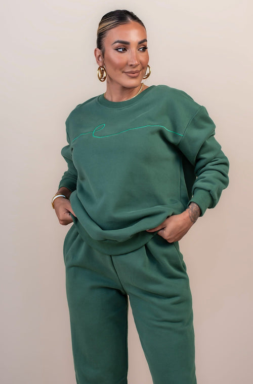 KAI CREWNECK [GREEN]