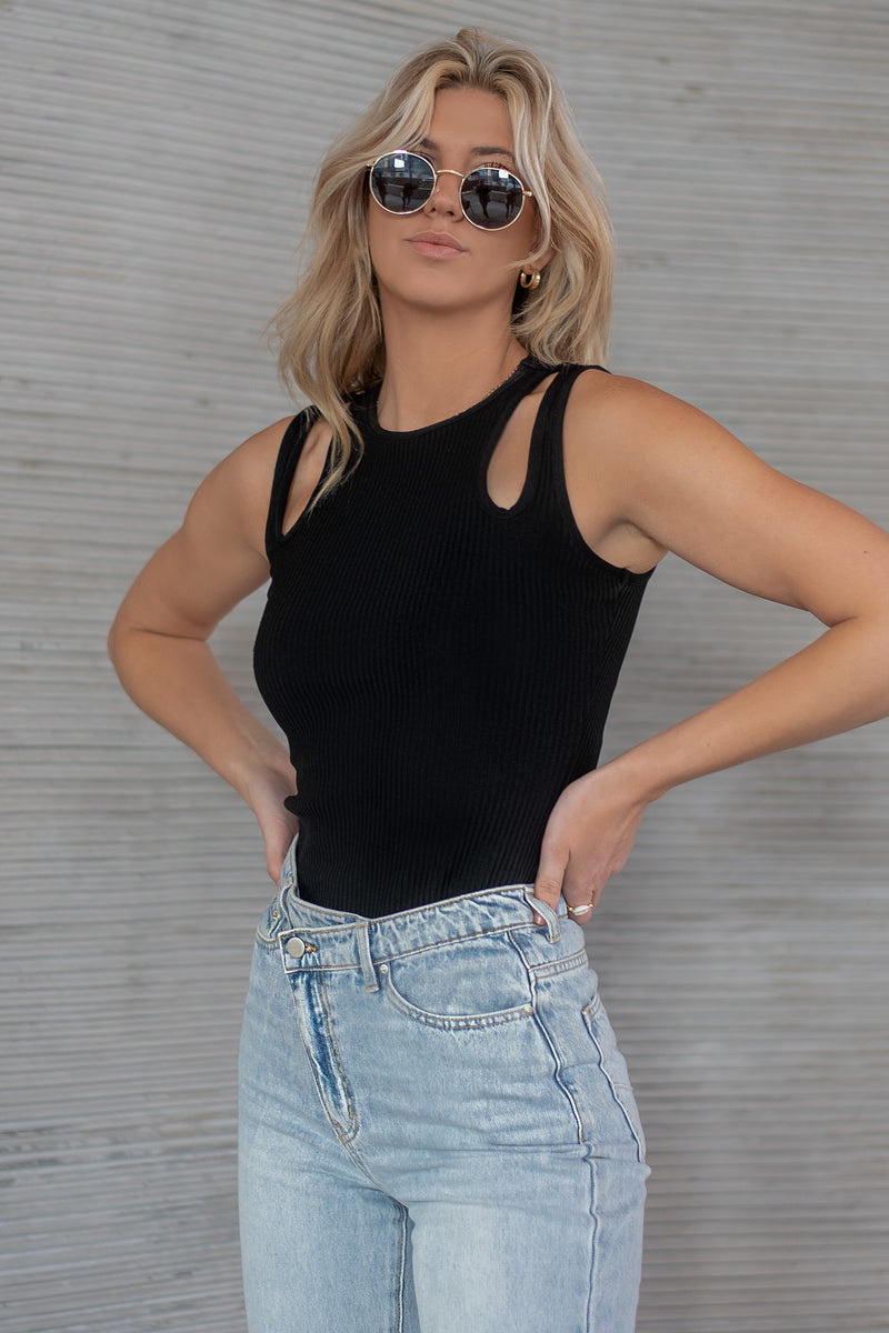 DIXIE TOP [BLACK]