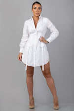 EMERSON DRESS [WHITE]