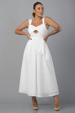 EMILYN DRESS [WHITE]
