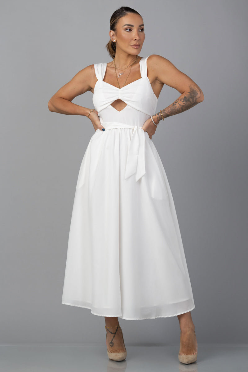EMILYN DRESS [WHITE]