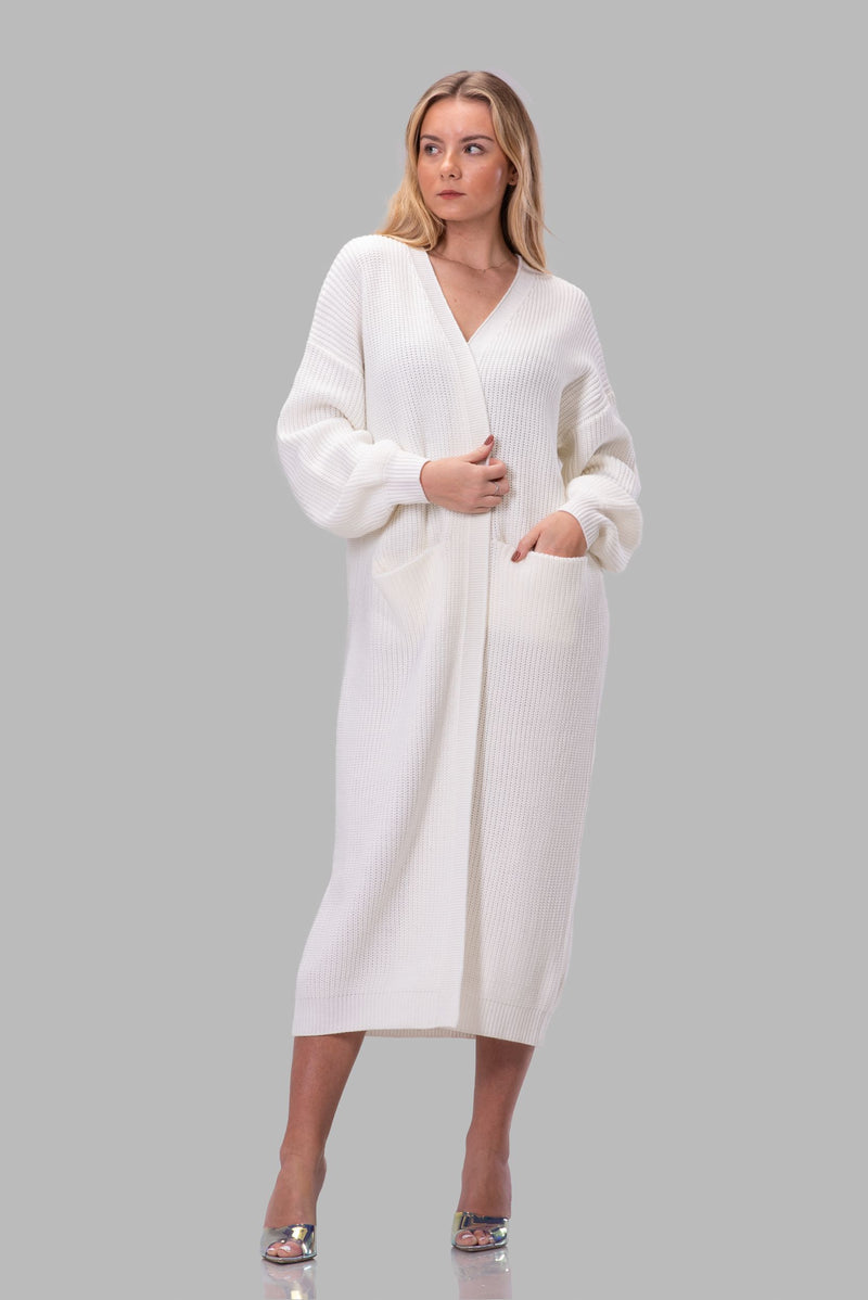 GRETCHEN CARDIGAN [WHITE]