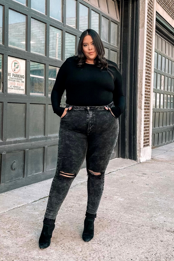 KENLY JEANS [BLACK]